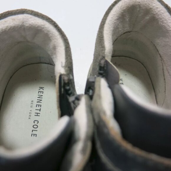 Kenneth Cole New York Brand Finale Strap Zipper Casual Dress Comfort Boots 11.5 - Picture 2 of 8